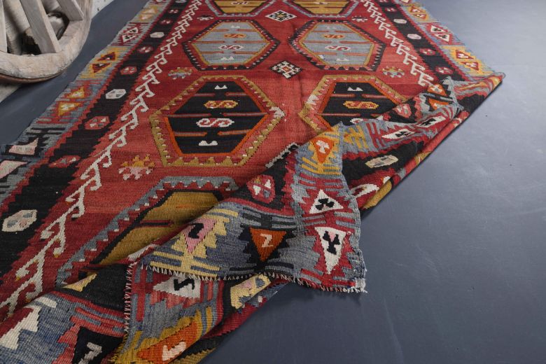 Wide Traditional Vintage Rug