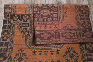 Oushak Vintage Runner Rug - Thumbnail