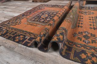 Oushak Vintage Runner Rug - Thumbnail