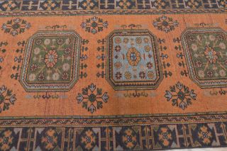 Oushak Vintage Runner Rug - Thumbnail