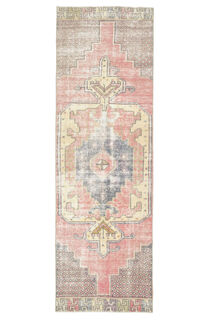Vintage Anatolian Runner Rug - 24373 - Thumbnail