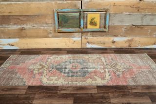 Vintage Anatolian Runner Rug - 24373 - Thumbnail
