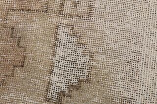 Distressed Brown Runner Rug - Thumbnail