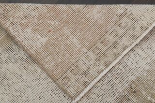 Distressed Brown Runner Rug - Thumbnail