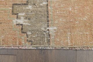 Orange Brown Runner Rug - Thumbnail