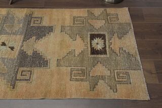 Orange Brown Runner Rug - Thumbnail