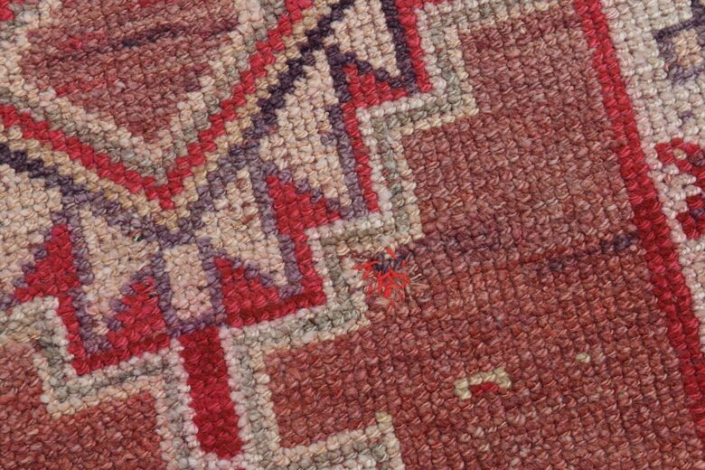 Geometric Anatolian Hand-Knotted Runner
