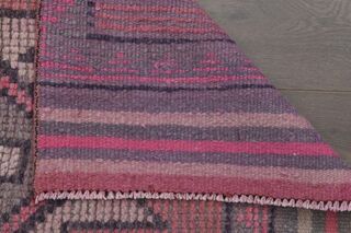 Pink Handmade Runner Rug - Thumbnail