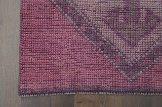 Handmade Pink Runner Rug - Thumbnail