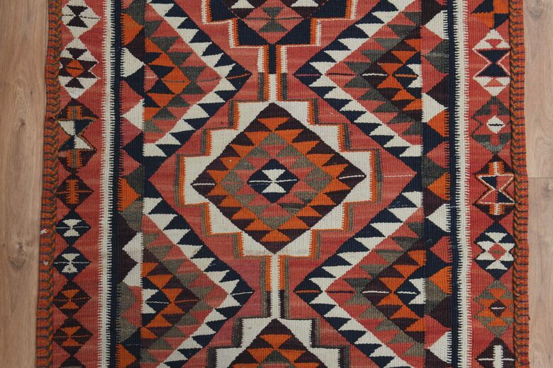 Orange Stair Runner Rug