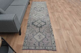 Faded Purple Runner Rug - Thumbnail