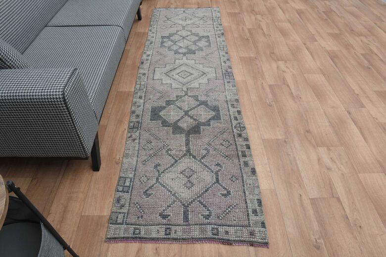 Faded Purple Runner Rug