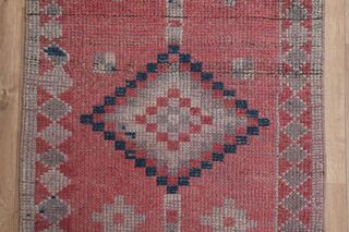 Pink Kitchen Runner Rug - Thumbnail