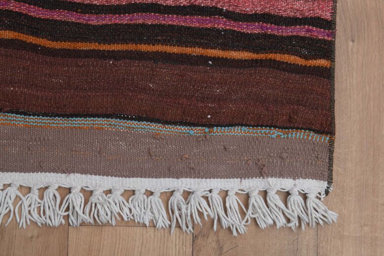 Colorful Striped Runner Rug