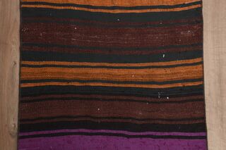 Colorful Striped Runner Rug - Thumbnail