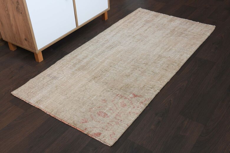 Washable Brown Runner