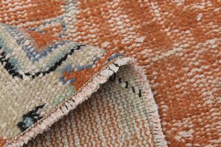 Orange Handmade Turkish Runner - Thumbnail