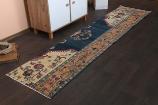 Patchwork Vintage Runner Rug - Thumbnail