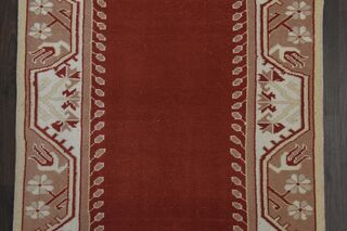 Red Beige Runner Rug - Thumbnail