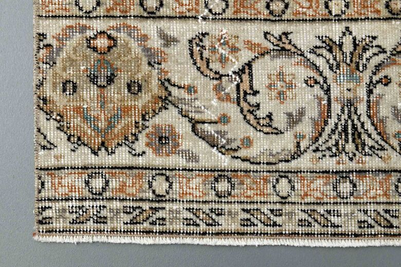3x11 ft, Orange Turkish Vintage Runner 