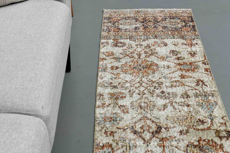2x11, Unique Floral Vintage Anatolian Runner