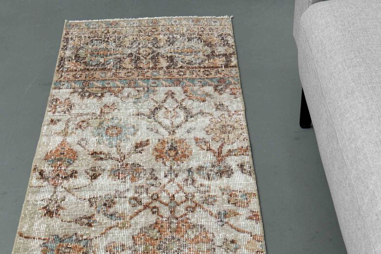 2x11, Unique Floral Vintage Anatolian Runner