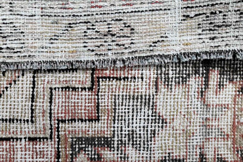 3x10, Faded Red Vintage Anatolian Runner