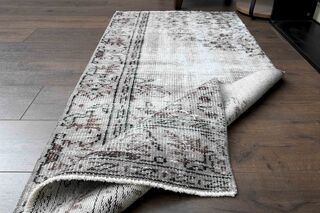 Floral Distressed Vintage Runner - Thumbnail