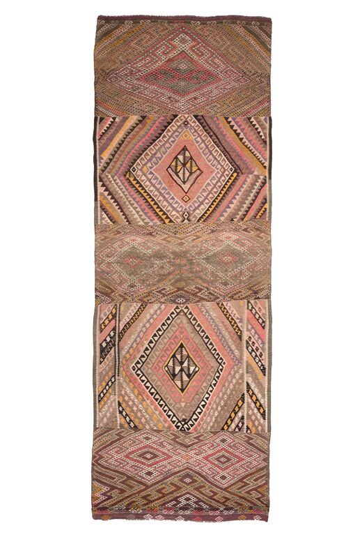 5x13, Minimalist Vintage Kilim Runner