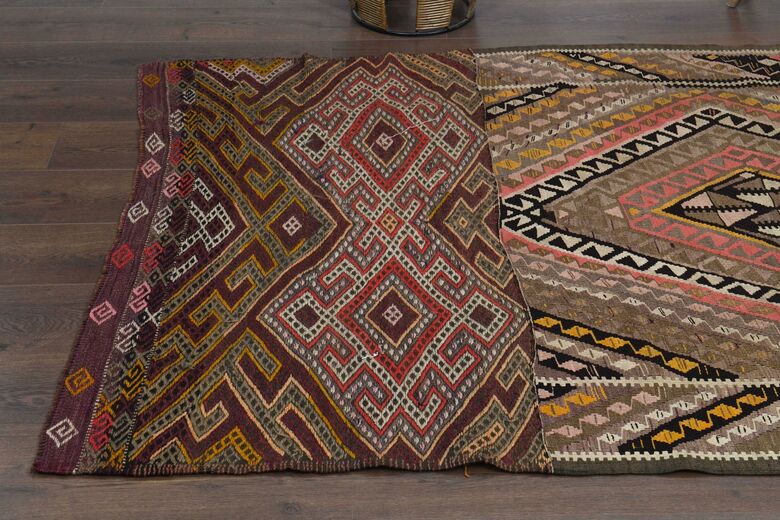 5x13, Minimalist Vintage Kilim Runner