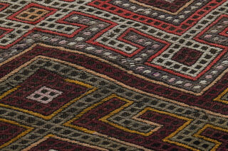 5x13, Minimalist Vintage Kilim Runner - Thumbnail