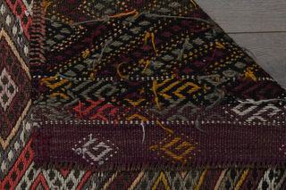 5x13, Minimalist Vintage Kilim Runner - Thumbnail