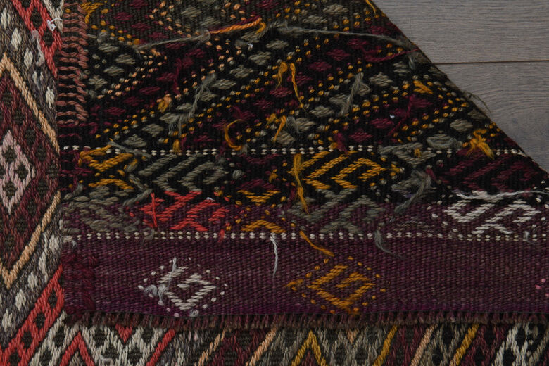5x13, Minimalist Vintage Kilim Runner