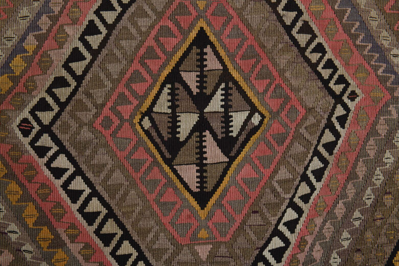 5x13, Minimalist Vintage Kilim Runner