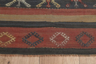 2x5, Vintage Oushak Kilim Runner - Thumbnail