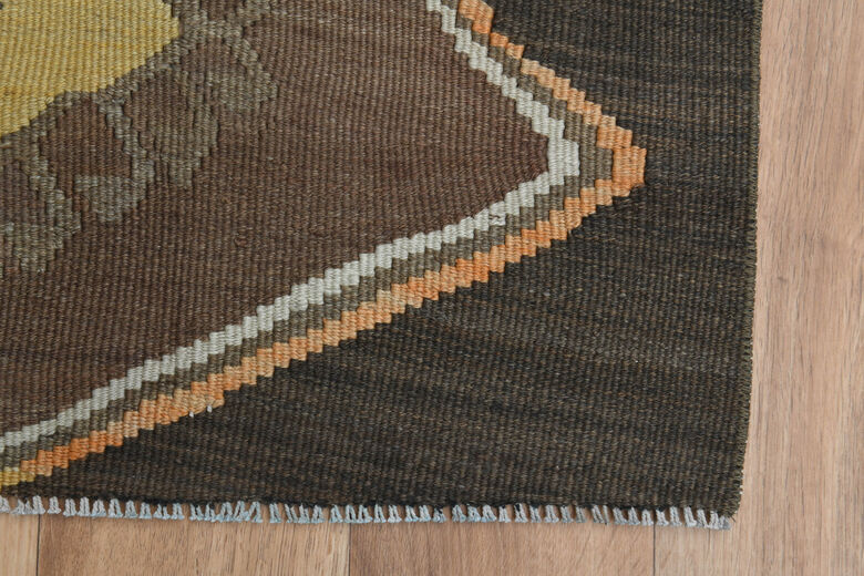 3x8, Flatweave Vintage Kilim Runner