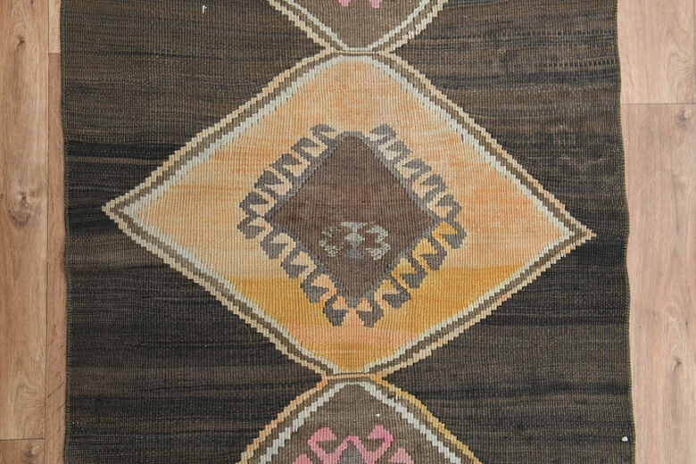 3x8, Flatweave Vintage Kilim Runner