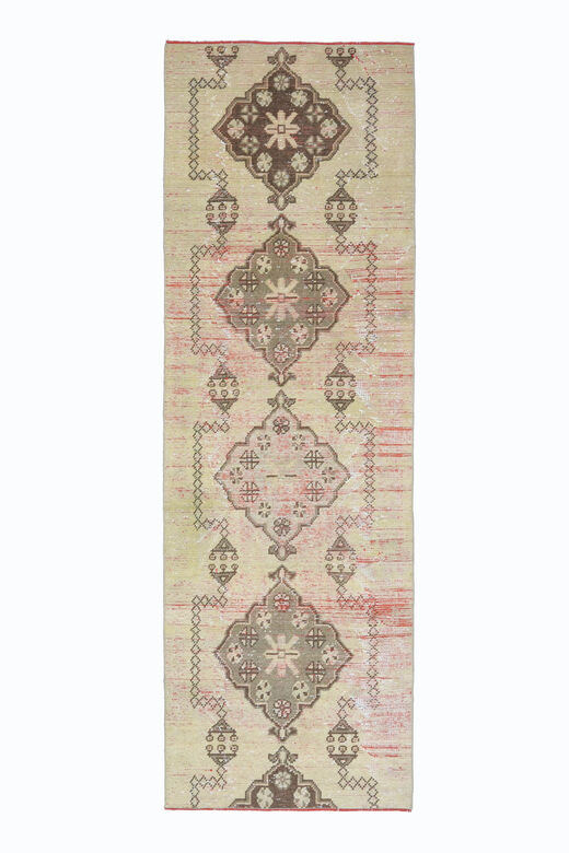 Farmhouse Decor Vintage Oushak Runner