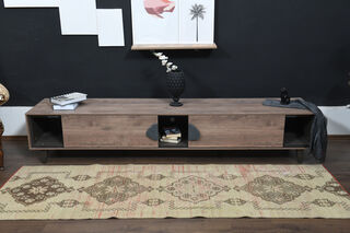 Farmhouse Decor Vintage Oushak Runner - Thumbnail