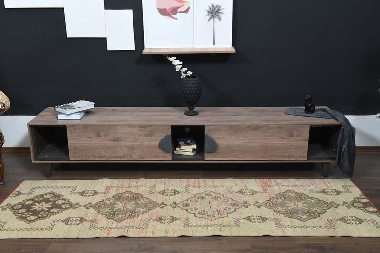Farmhouse Decor Vintage Oushak Runner
