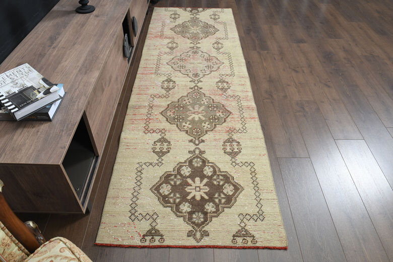 Farmhouse Decor Vintage Oushak Runner