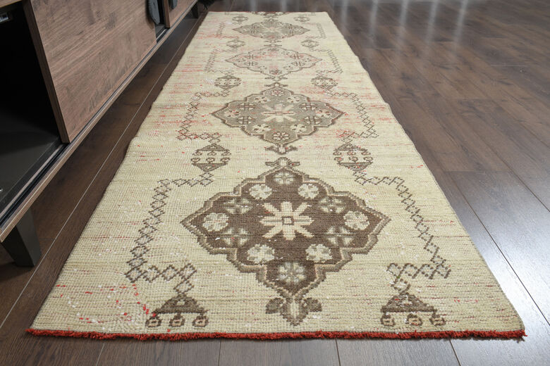 Farmhouse Decor Vintage Oushak Runner