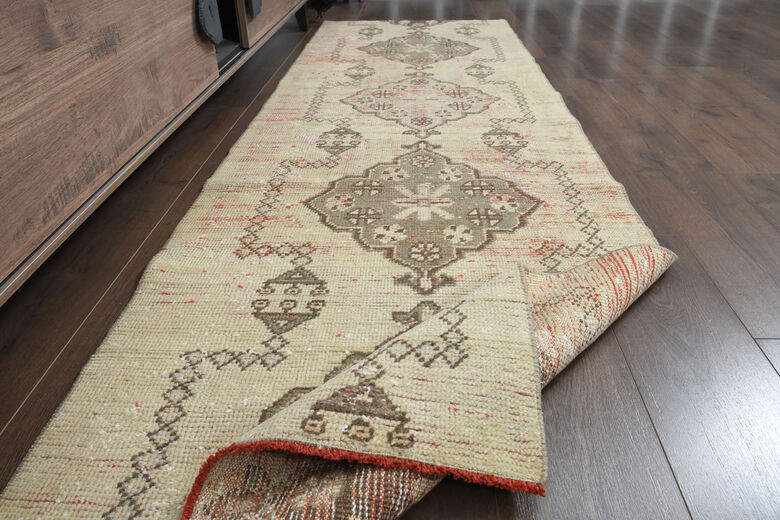 Farmhouse Decor Vintage Oushak Runner