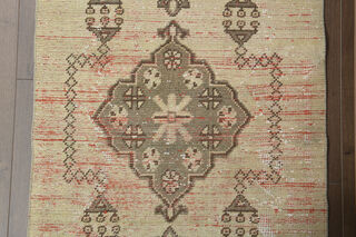 Farmhouse Decor Vintage Oushak Runner - Thumbnail