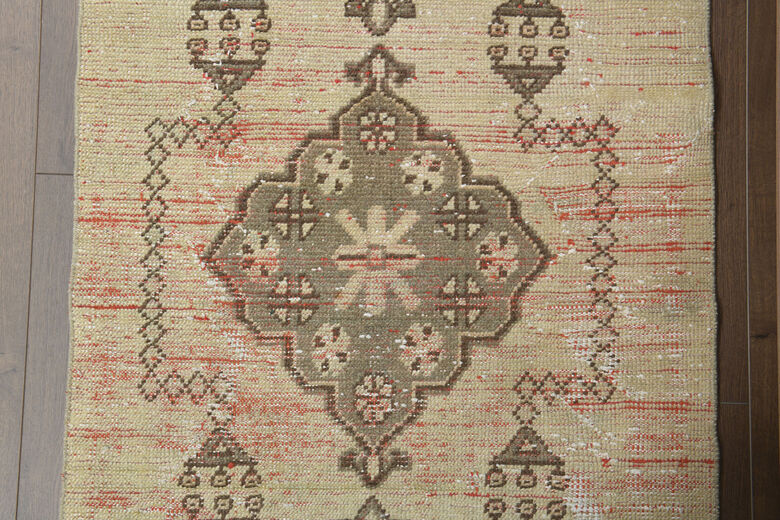 Farmhouse Decor Vintage Oushak Runner