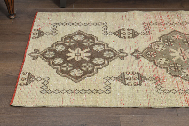 Farmhouse Decor Vintage Oushak Runner