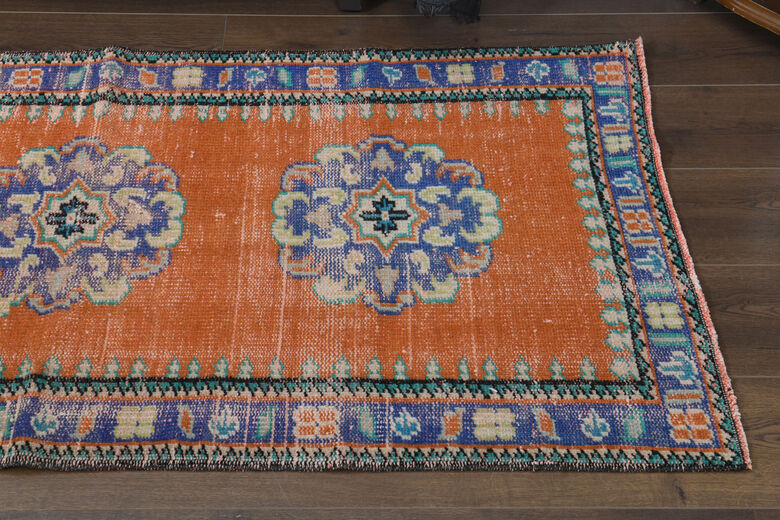 Kitchen Decor Vintage Oushak Runner