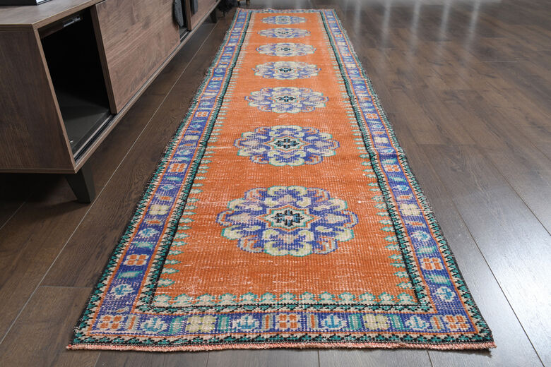 Kitchen Decor Vintage Oushak Runner