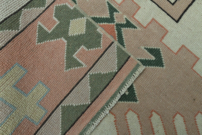 3x8, Handmade Oushak Vintage Runner