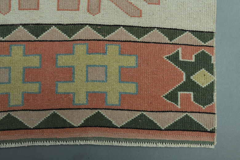 3x8, Handmade Oushak Vintage Runner
